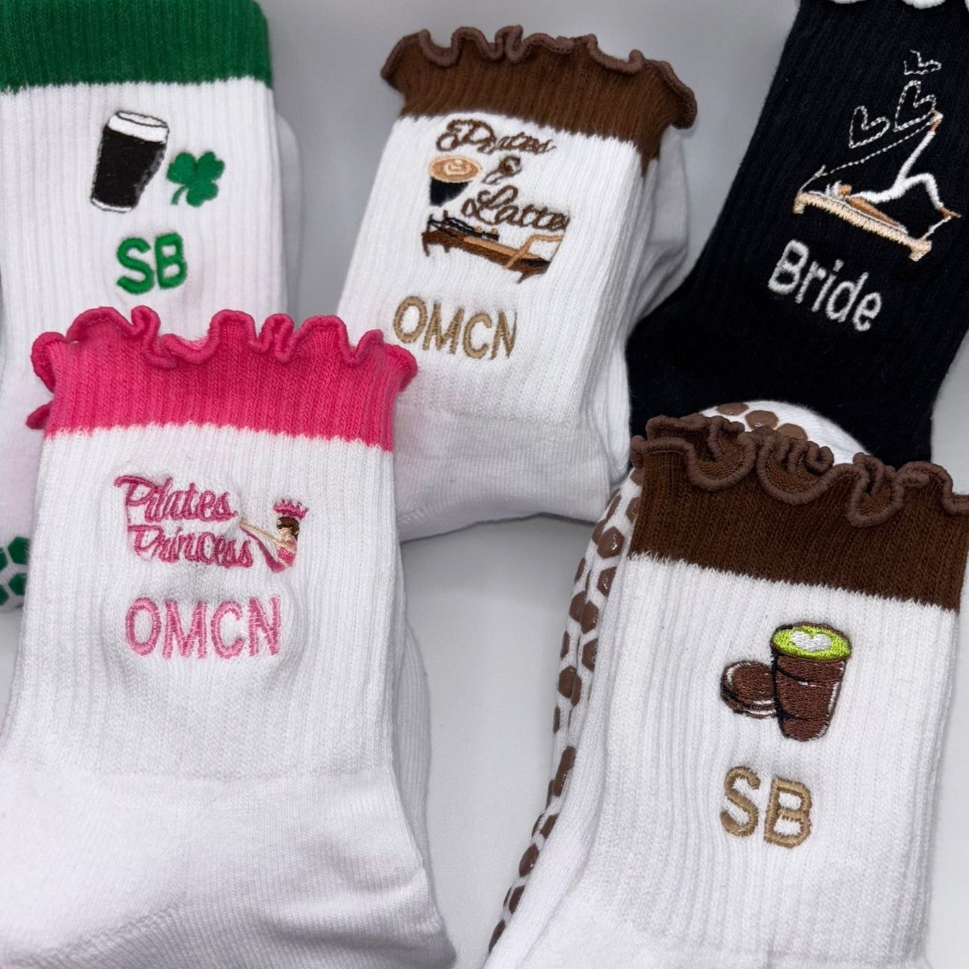 Personalised Matcha Sock
