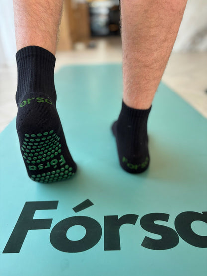 Personalised Fórsa Black Sock