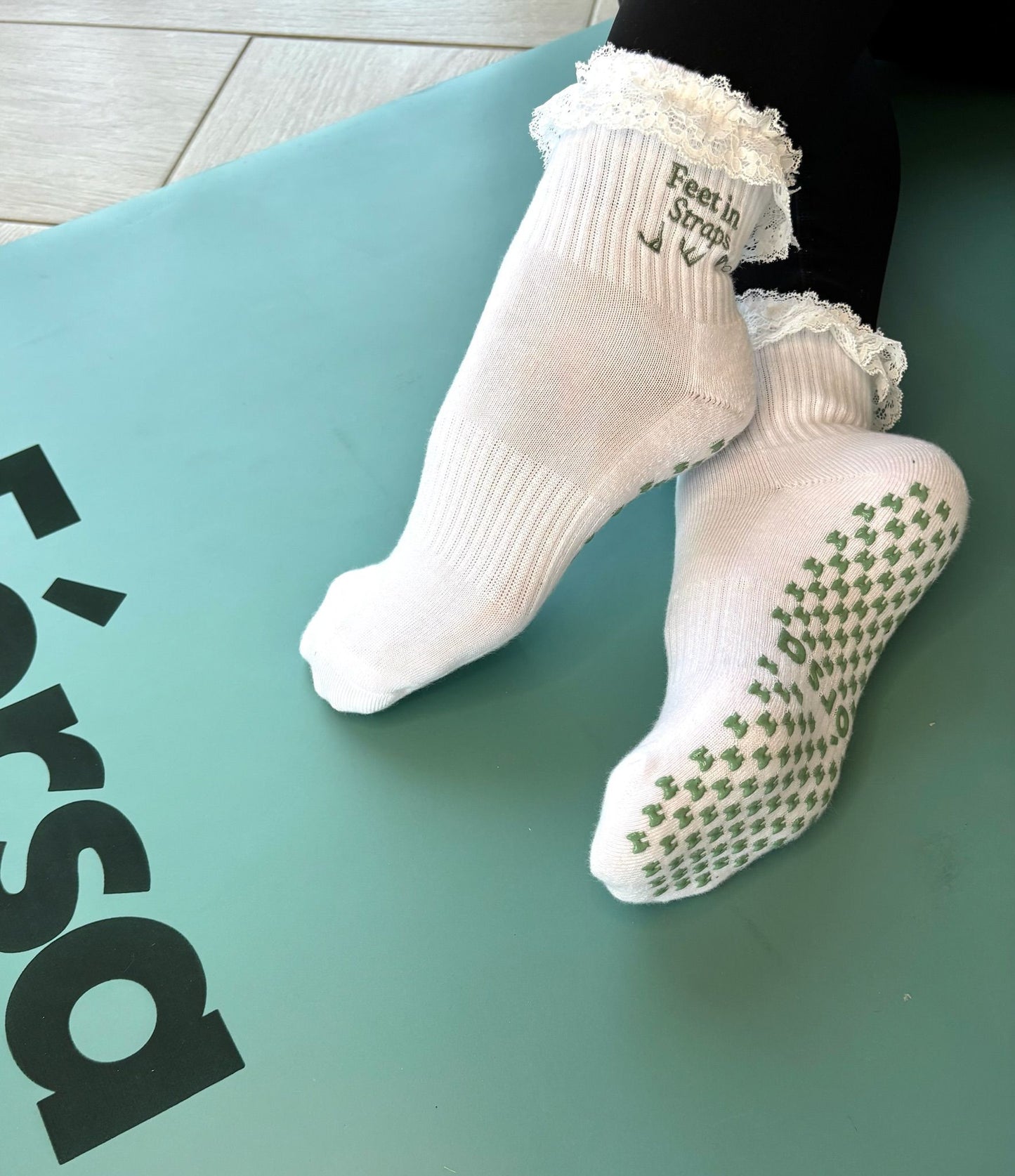 Personalised Feet in Straps Sock